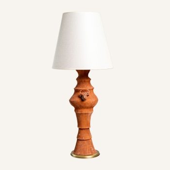 bull Ceramic table lamp