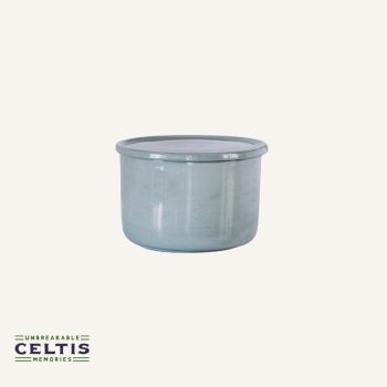 green porcelain french butter keeper for soft butter
