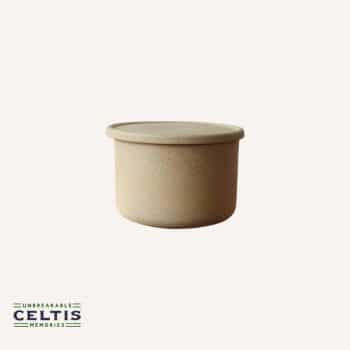 ceramic french butter keeper for soft butter